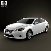 3D model of Lexus ES hybrid (XV50) 2013