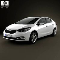 3D model of Kia Forte (Cerato / Naza / K3) 2014