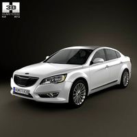 3D model of Kia Cadenza (K7) 2012
