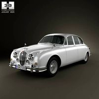 3D model of Jaguar Mark 2 1959-1967