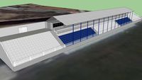 Grada Oeste del Estadio El Collao