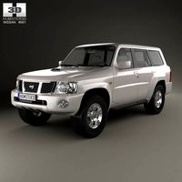 3D model of Nissan Patrol (Y61) 2004