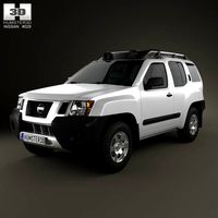 3D model of Nissan Xterra 2012