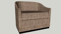 Meridiani Lennon Fit Armchair
