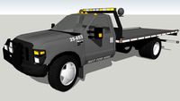 Flatbed Repo Truck - Ford F-550 XL