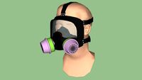 Safety First Series - Respirator- Full-Mask Chemical Cartridge Unit - North Model 7600