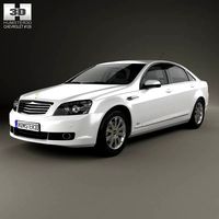 3D model of Chevrolet Caprice 2006