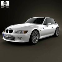 3D model of BMW Z3 coupe (E36/8) 1999
