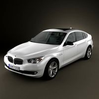 3D model of BMW 5 series Gran Turismo 2011