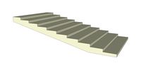 Solid concrete stair 4۝-18