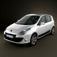 3D model of Renault Scenic 2010