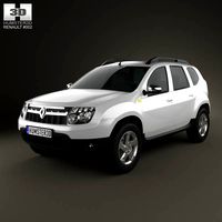 3D model of Renault Duster 2011
