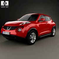 3D model of Nissan Juke 2011