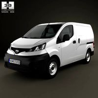 3D model of Nissan NV200 2010