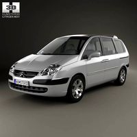 3D model of Citroen C8 2002