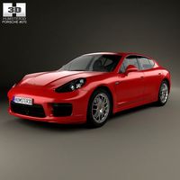 Porsche Panamera GTS 20143d model