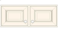 Wall Double Door 12Hx15D