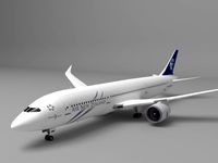 Boeing 787 (Air New Zealand)3d model