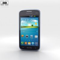 3D model of Samsung Galaxy Core Metallic Blue