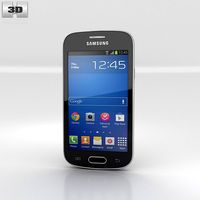 3D model of Samsung Galaxy Fresh S7390 Black
