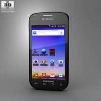 3D model of Samsung Galaxy S Blaze