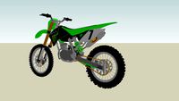 James Stewart's #7 Kawasaki kx250