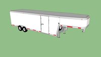 30' Foot Gooseneck Enclosed Cargo Trailer