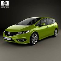 3D model of Honda Jade 2014