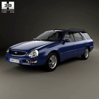 3D model of Ford Scorpio wagon 1994