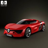 3D model of Renault DeZir 2010