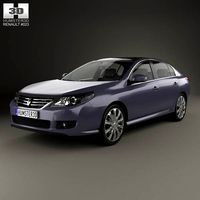 3D model of Renault Latitude 2011