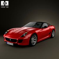 3D model of Ferrari 599 GTO 2011