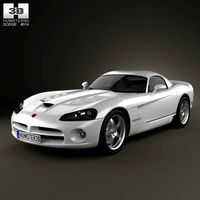 3D model of Dodge Viper SRT10 2010
