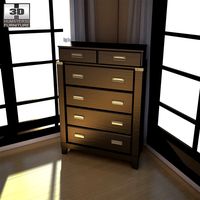 3D model of Ashley Diana Chest