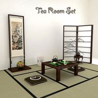 3D model of Japanese Tea Room