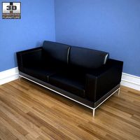 3D model of IKEA Arild Three-Seat Sofa