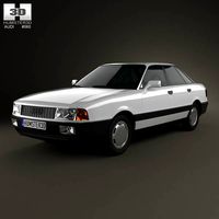 3D model of Audi 80 (B3) 1986