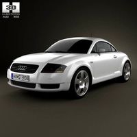 3D model of Audi TT Coupe (8N) 2003