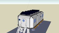 Nasa moonbase living module