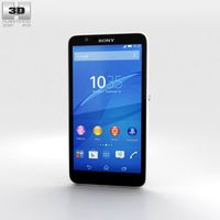3D model of Sony Xperia E4g White