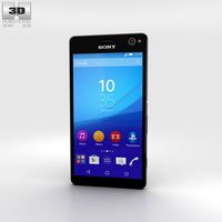 3D model of Sony Xperia C4 Black