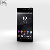 3D model of Sony Xperia C5 Ultra Black