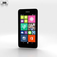 3D model of Nokia Lumia 530 White