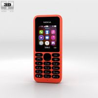 3D model of Nokia 130 Red