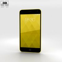 3D model of Meizu M1 Yellow