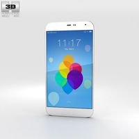 3D model of Meizu MX3 White