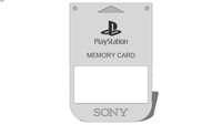 Sony Playstation One (PSX) Memory Card
