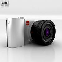 3D model of Leica T Silver
