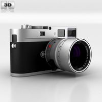 3D model of Leica M Monochrom Silver