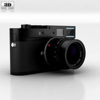 3D model of Leica M Monochrom Black